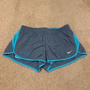 Nike dri fit shorts with spandex